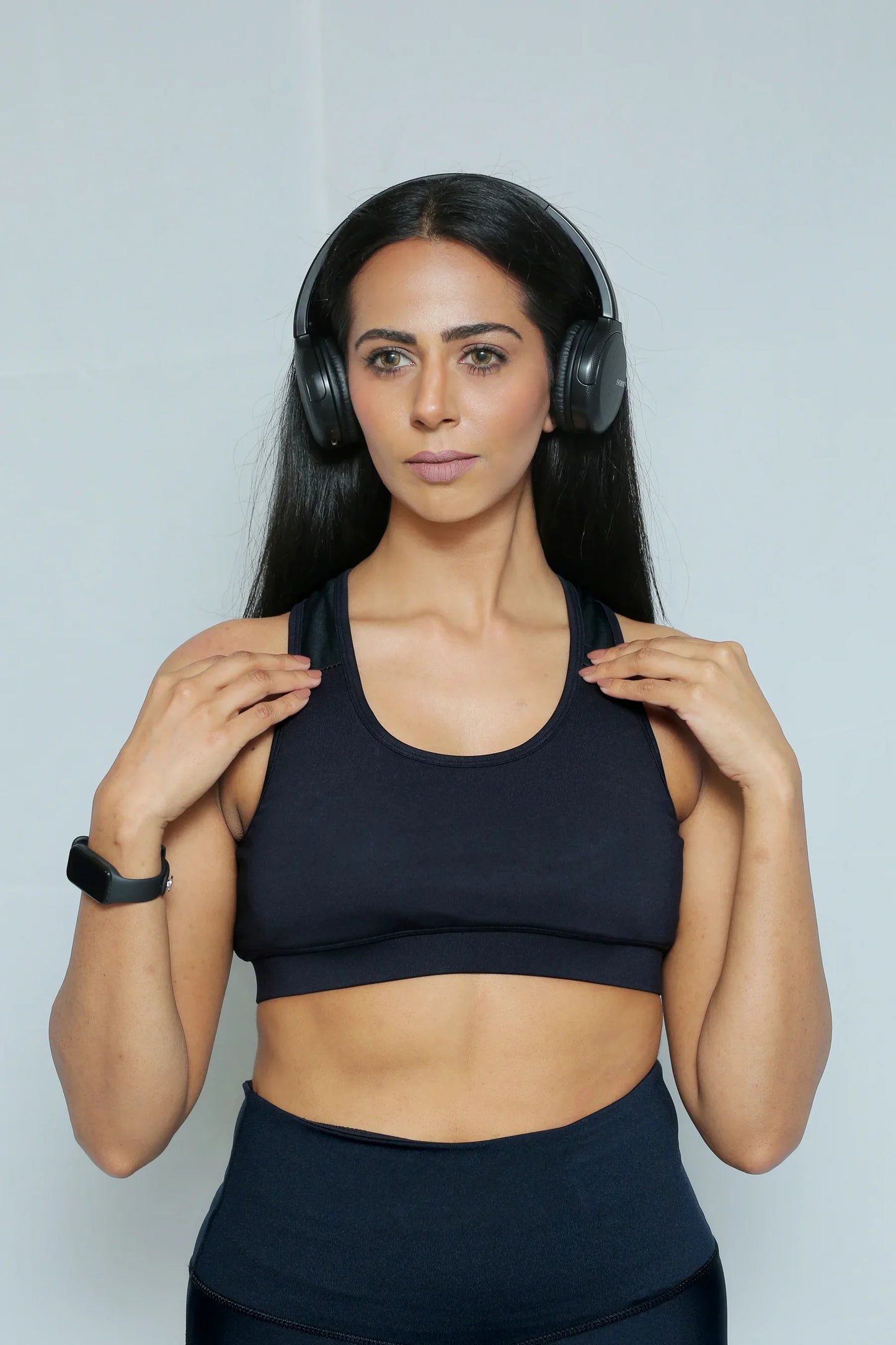 Black Sports Bra