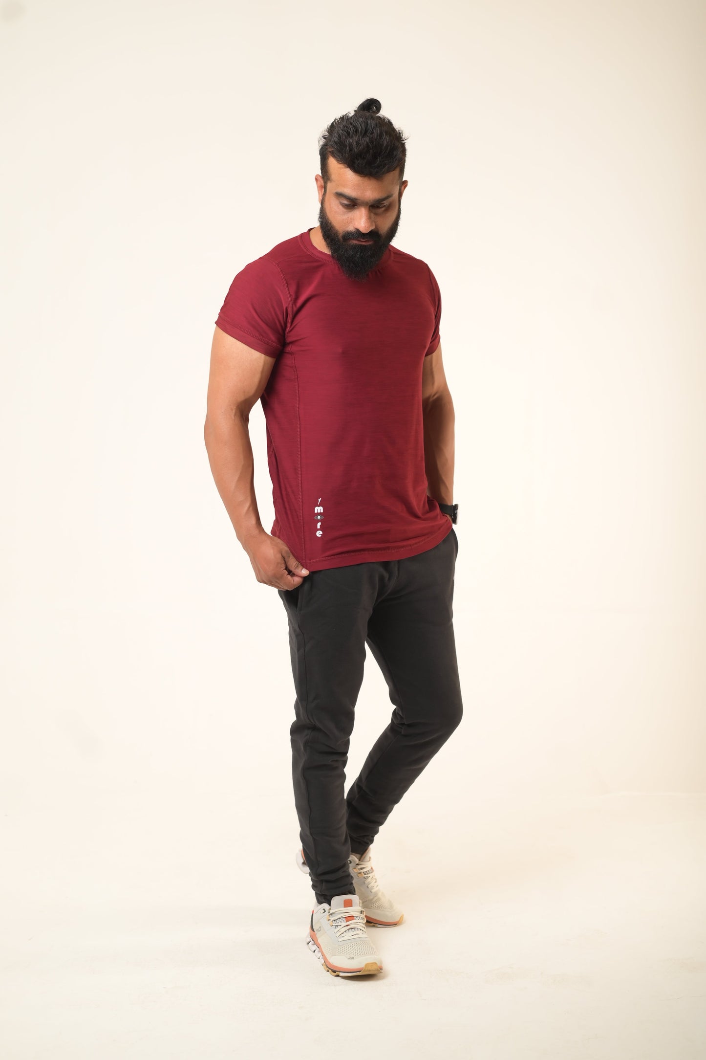 Dry fit Maroon tee shirt